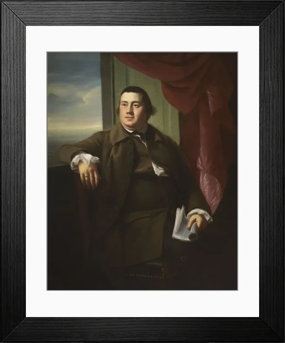 Framed Print : Robert Hooper, ca. 1770-1772. Creator: John Singleton Copley Framed Print : Robert Hooper, ca. 1770-1772. Creator: John Singleton Copley