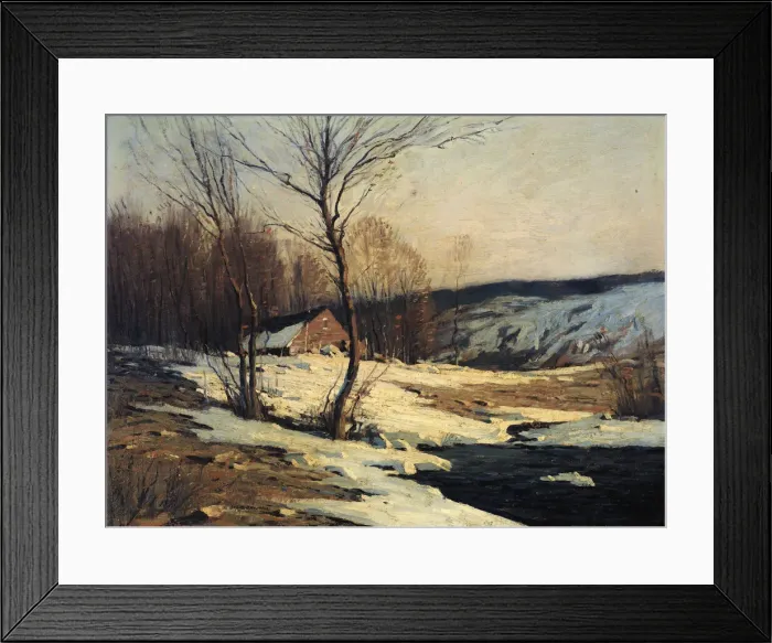 Framed Print : Late Afternoon, ca. 1901. Creator: George M. Bruestle Framed Print : Late Afternoon, ca. 1901. Creator: George M. Bruestle