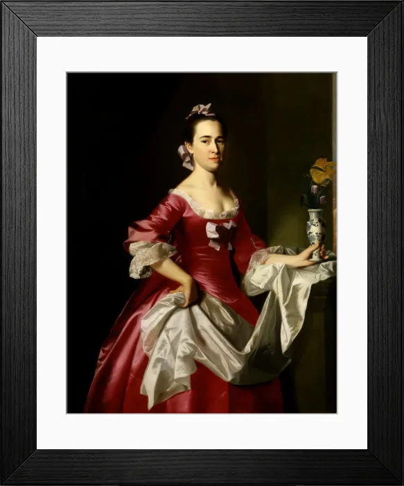 Framed Print : Mrs. George Watson, 1765. Creator: John Singleton Copley Framed Print : Mrs. George Watson, 1765. Creator: John Singleton Copley