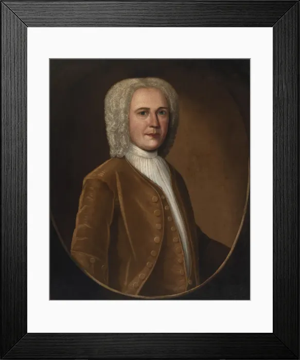 Framed Print : A Member of the Livingston Family, ca. 1740. Creator: John Smibert Framed Print : A Member of the Livingston Family, ca. 1740. Creator: John Smibert