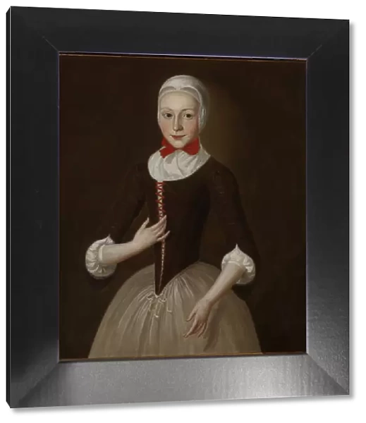 Young Moravian Girl, ca. 1755-1760. Creator: John Valentine Haidt
