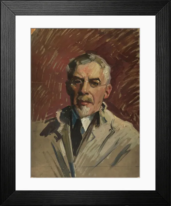 Framed Print : Self-Portrait, ca. 1925. Creator: William de Leftwich Dodge Framed Print : Self-Portrait, ca. 1925. Creator: William de Leftwich Dodge