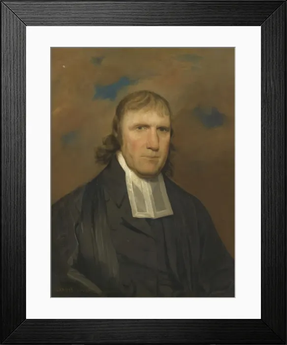 Framed Print : William Linn, 1805. Creator: John Wesley Jarvis Framed Print : William Linn, 1805. Creator: John Wesley Jarvis
