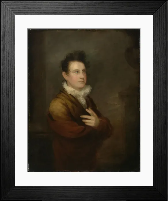Framed Print : John Howard Payne, 1812. Creator: John Wesley Jarvis Framed Print : John Howard Payne, 1812. Creator: John Wesley Jarvis