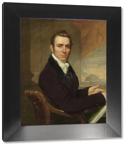 Joseph Delaplaine, January 1819. Creator: John Wesley Jarvis