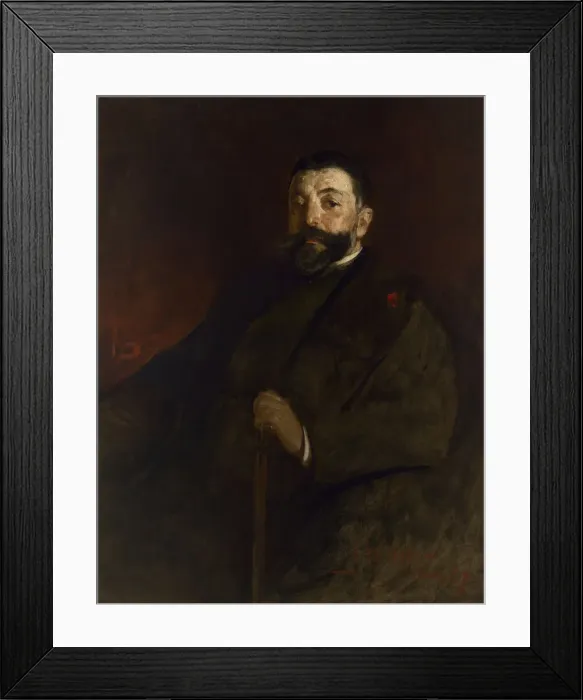 Framed Print : Thomas Nast, 1887. Creator: John White Alexander Framed Print : Thomas Nast, 1887. Creator: John White Alexander