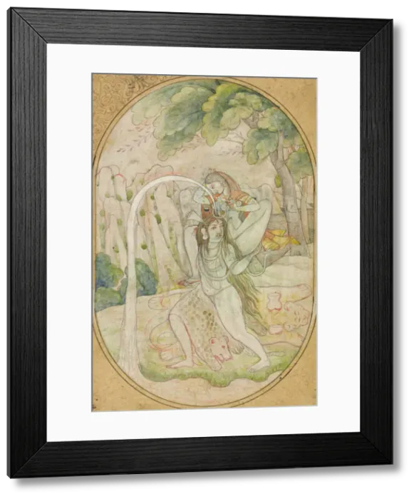 Framed Print : The Descent of the Ganges, ca. 1800. Creator: Unknown Framed Print : The Descent of the Ganges, ca. 1800. Creator: Unknown