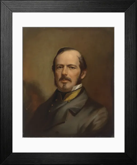 Framed Print : Joseph Eggleston Johnston, c. 1860-1861. Creator: Benjamin Franklin Reinhart Framed Print : Joseph Eggleston Johnston, c. 1860-1861. Creator: Benjamin Franklin Reinhart