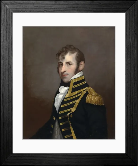 Framed Print : Stephen Decatur, c. 1820. Creator: Charles Bird King Framed Print : Stephen Decatur, c. 1820. Creator: Charles Bird King