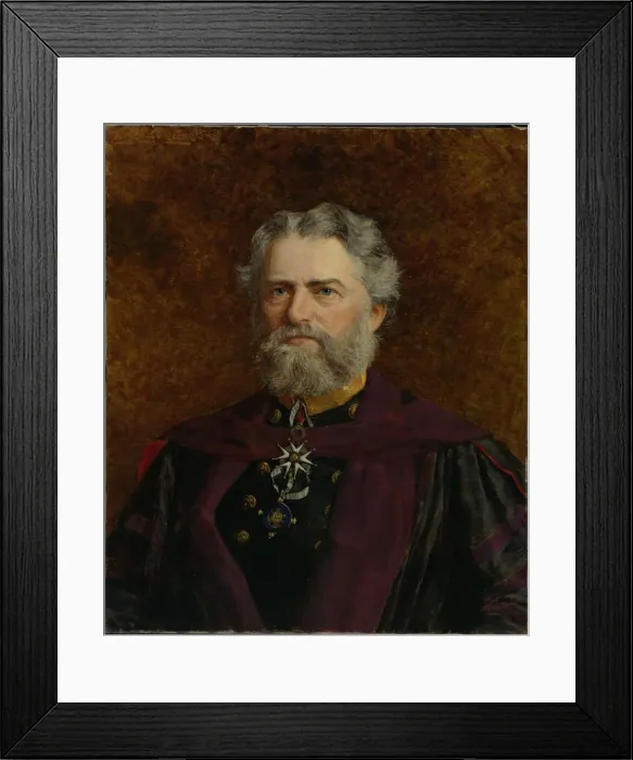 Framed Print : Simon Newcomb, 1909. Creator: Charles Harold L. MacDonald Framed Print : Simon Newcomb, 1909. Creator: Charles Harold L. MacDonald