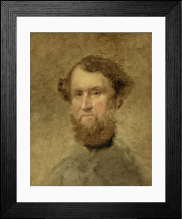 Framed Print : Cyrus Hall McCormick, mid 19th century. Creator: Charles Loring Elliott Framed Print : Cyrus Hall McCormick, mid 19th century. Creator: Charles Loring Elliott