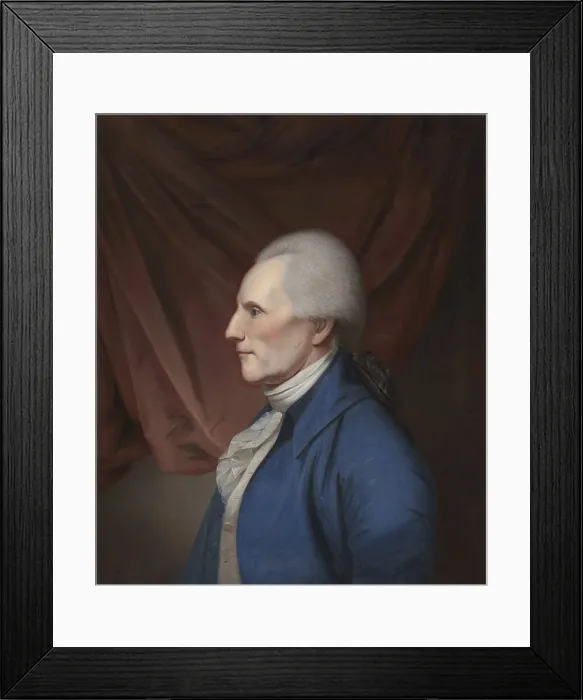 Framed Print : Richard Henry Lee, c. 1795-1805. Creator: Charles Willson Peale Framed Print : Richard Henry Lee, c. 1795-1805. Creator: Charles Willson Peale