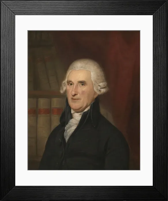 Framed Print : Thomas McKean, after 1787. Creator: Charles Willson Peale Framed Print : Thomas McKean, after 1787. Creator: Charles Willson Peale