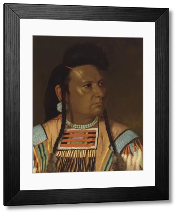 Framed Print : Chief Joseph, June 1878. Creator: Cyrenius Hall