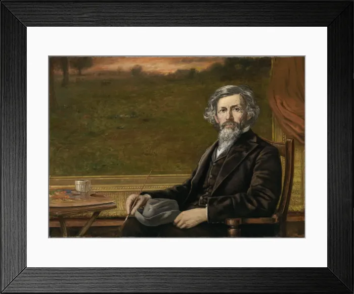 Framed Print : George Inness, c. 1890-1928. Creator: Franklin C. Courter Framed Print : George Inness, c. 1890-1928. Creator: Franklin C. Courter