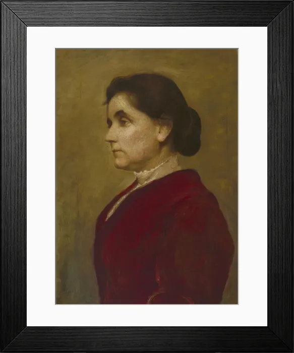 Framed Print : Jane Addams, 1906. Creator: George de Forest Brush Framed Print : Jane Addams, 1906. Creator: George de Forest Brush