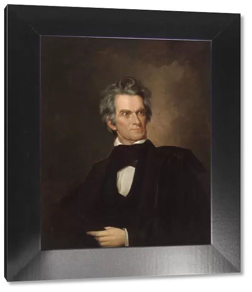John C. Calhoun, c. 1845. Creator: George Peter Alexander Healy