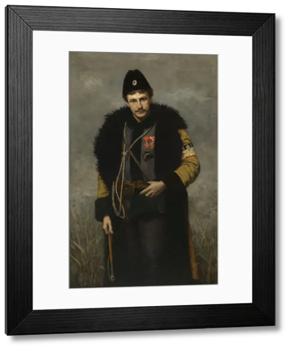 Framed Print : Francis Davis Millet, 1878. Creator: George Willoughby Maynard Framed Print : Francis Davis Millet, 1878. Creator: George Willoughby Maynard