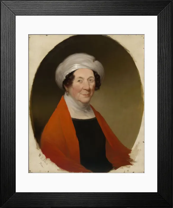 Framed Print : Dolley Madison, 1848. Creator: William S. Elwell Framed Print : Dolley Madison, 1848. Creator: William S. Elwell