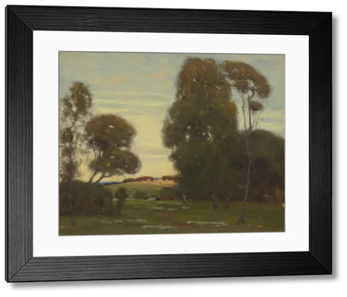 Framed Print : Untitled (French Landscape), 1905. Creator: William A. Harper Framed Print : Untitled (French Landscape), 1905. Creator: William A. Harper