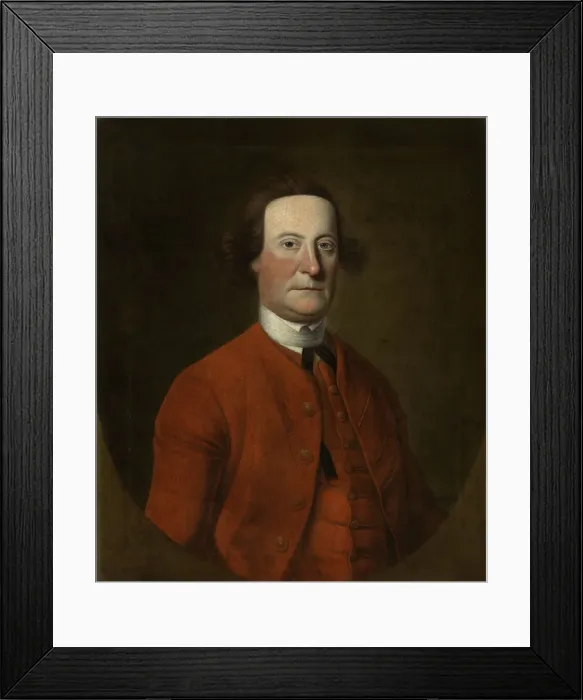 Framed Print : General John Bradstreet, c. 1764. Creator: Thomas McIlworth Framed Print : General John Bradstreet, c. 1764. Creator: Thomas McIlworth