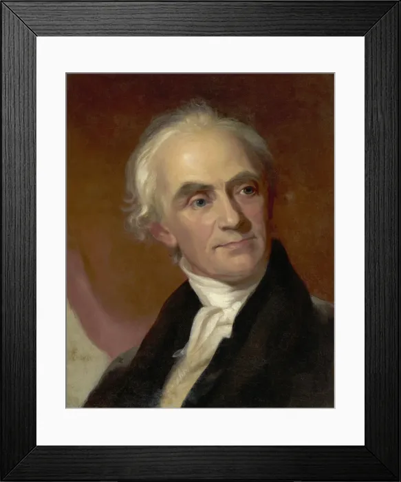 Framed Print : John Vaughan, c. 1823. Creator: Thomas Sully Framed Print : John Vaughan, c. 1823. Creator: Thomas Sully