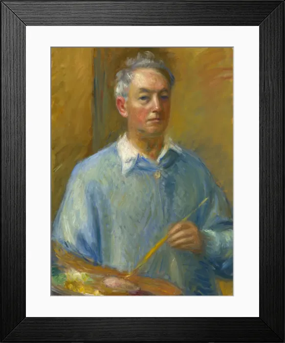 Framed Print : William Glackens Self-Portrait, c. 1935. Creator: William James Glackens Framed Print : William Glackens Self-Portrait, c. 1935. Creator: William James Glackens