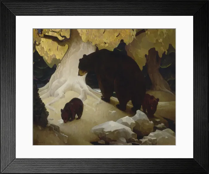 Framed Print : Fall in the Foothills, ca. 1933-1934. Creator: W. Herbert Dunton Framed Print : Fall in the Foothills, ca. 1933-1934. Creator: W. Herbert Dunton