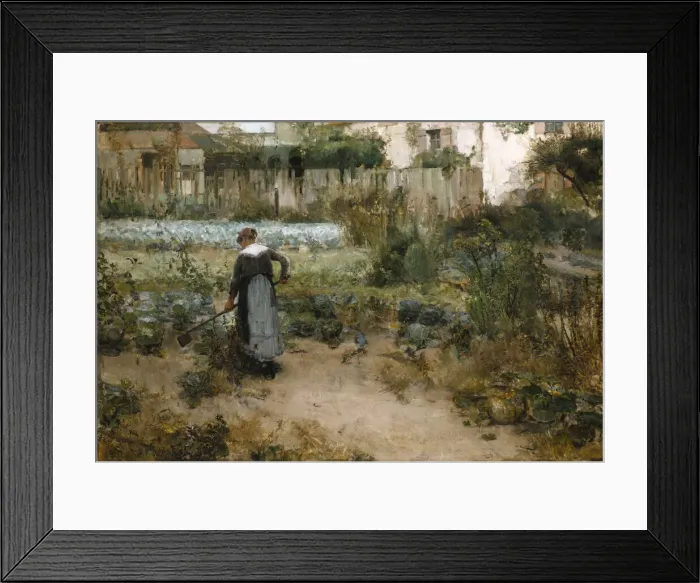 Framed Print : Novembre, Etaples, ca. 1885. Creator: Walter Gay Framed Print : Novembre, Etaples, ca. 1885. Creator: Walter Gay