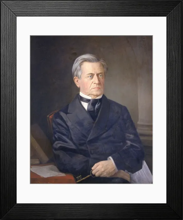 Framed Print : Joseph Henry, mid-late 19th century. Creator: Walter Ingalls Framed Print : Joseph Henry, mid-late 19th century. Creator: Walter Ingalls