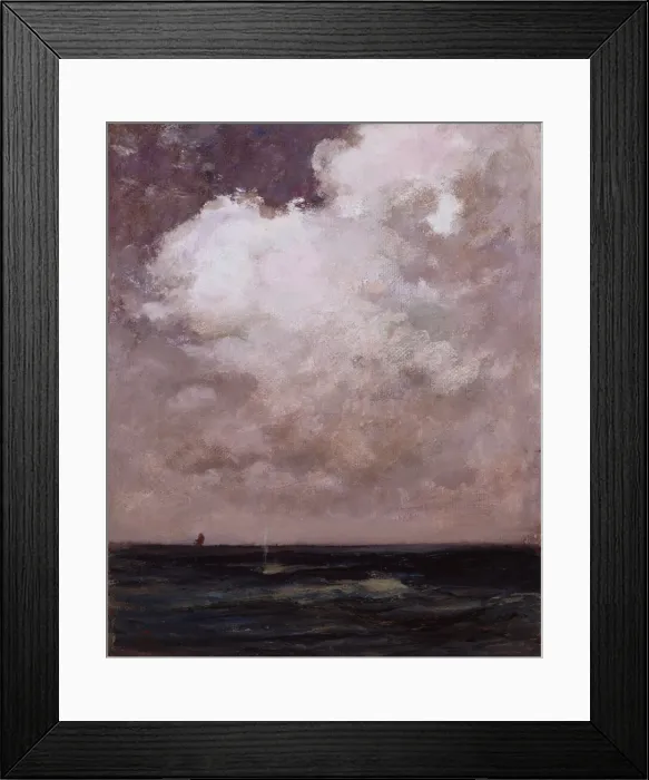 Framed Print : The Spouting Whale, ca. 1870. Creator: William Morris Hunt Framed Print : The Spouting Whale, ca. 1870. Creator: William Morris Hunt