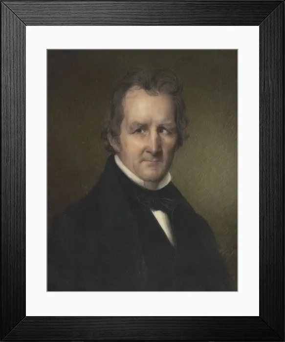 Framed Print : Benjamin Tappan, c. 1839. Creator: Washington Blanchard Framed Print : Benjamin Tappan, c. 1839. Creator: Washington Blanchard
