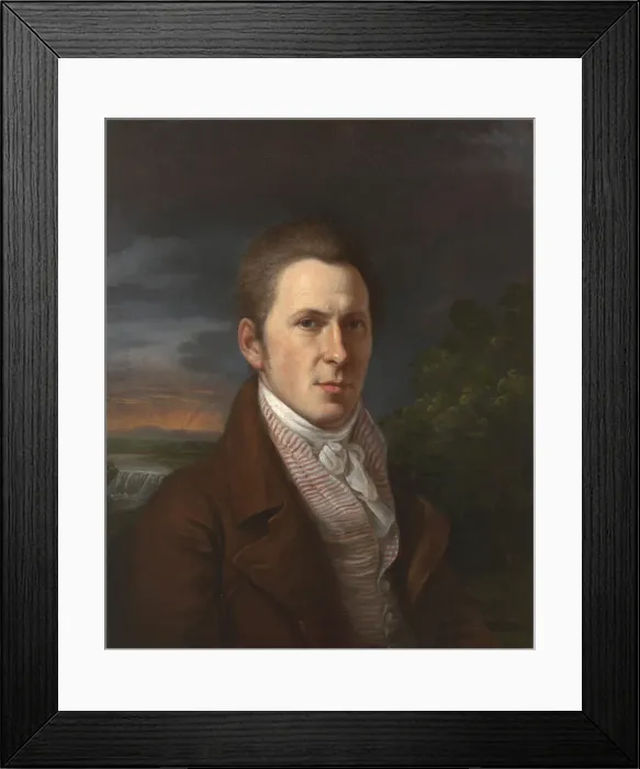 Framed Print : Rembrandt Peale, 1818. Creator: Charles Willson Peale Framed Print : Rembrandt Peale, 1818. Creator: Charles Willson Peale
