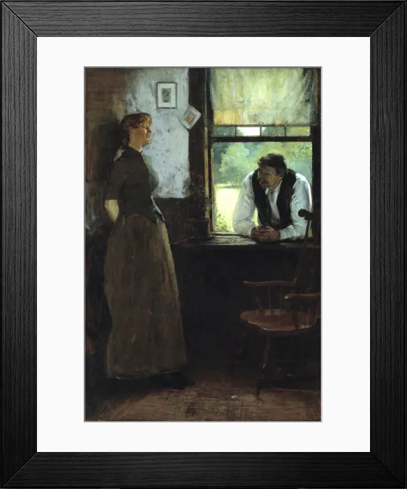 Framed Print : One Day in June, ca. 1880-1885. Creator: William Thomas Smedley Framed Print : One Day in June, ca. 1880-1885. Creator: William Thomas Smedley