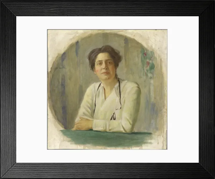 Framed Print : Lillian D. Wald, 1919. Creator: William Valentine Schevill Framed Print : Lillian D. Wald, 1919. Creator: William Valentine Schevill