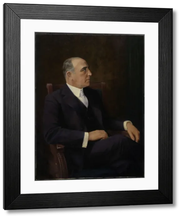 Framed Print : Julius Fleischmann, c. 1920-1925. Creator: Frederick William Wright