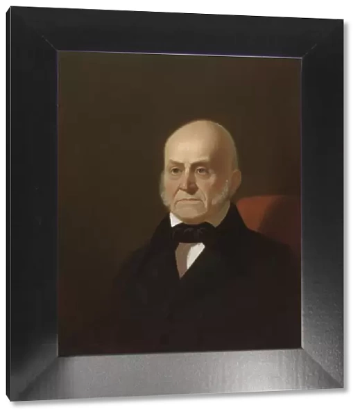 John Quincy Adams, c. 1850, from an 1844 original. Creator: George Caleb Bingham