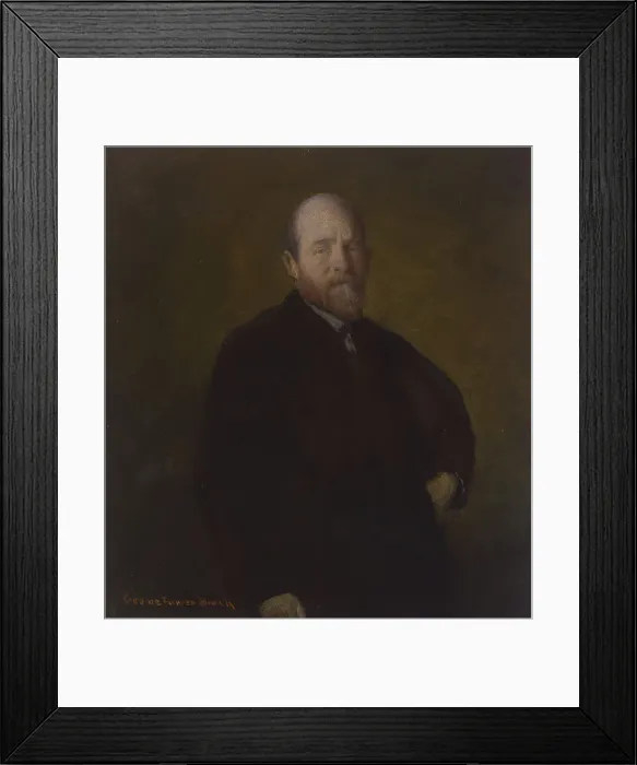 Framed Print : Henry George, 1888. Creator: George de Forest Brush Framed Print : Henry George, 1888. Creator: George de Forest Brush