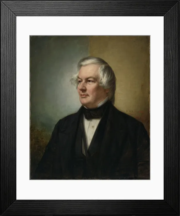 Framed Print : Millard Fillmore, December 2, 1857. Creator: George Peter Alexander Healy Framed Print : Millard Fillmore, December 2, 1857. Creator: George Peter Alexander Healy