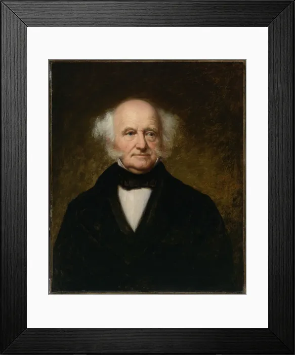 Framed Print : Martin Van Buren, April 15, 1857. Creator: George Peter Alexander Healy Framed Print : Martin Van Buren, April 15, 1857. Creator: George Peter Alexander Healy