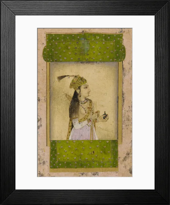 Framed Print : Portrait of a lady, 17th century. Creator: Unknown Framed Print : Portrait of a lady, 17th century. Creator: Unknown