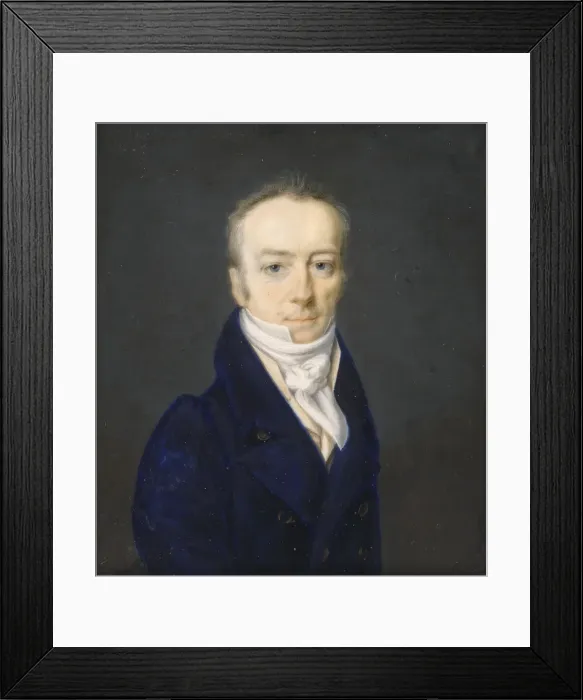 Framed Print : James Smithson, 1816. Creator: Henri-Joseph Johns Framed Print : James Smithson, 1816. Creator: Henri-Joseph Johns