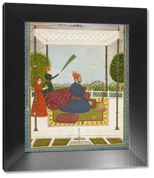 Diwan Nawal Singh, Prime Minister of Datia, ca. 1750. Creator: Unknown