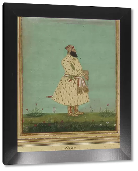 Portrait of Safdar Jang, early 18th century. Creator: Unknown