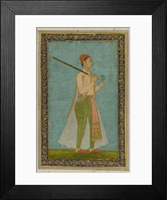 Framed Print : Portrait of a young prince, mid to late 17th century. Creator: Unknown Framed Print : Portrait of a young prince, mid to late 17th century. Creator: Unknown