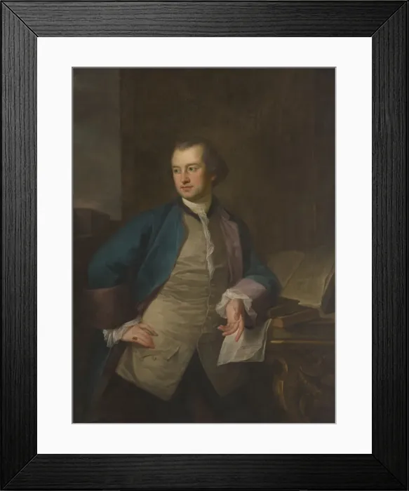 Framed Print : Dr. John Morgan, 1764. Creator: Angelica Kauffman Framed Print : Dr. John Morgan, 1764. Creator: Angelica Kauffman