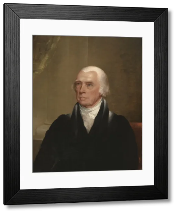 Framed Print : James Madison, c. 1829-1830. Creator: Chester Harding Framed Print : James Madison, c. 1829-1830. Creator: Chester Harding
