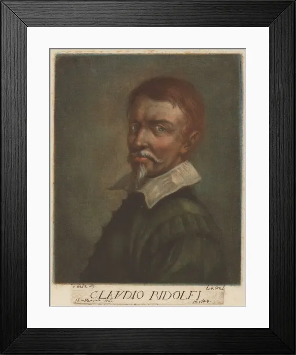 Framed Print : Claudio Ridolfi, 1789. Creator: Carlo Lasinio