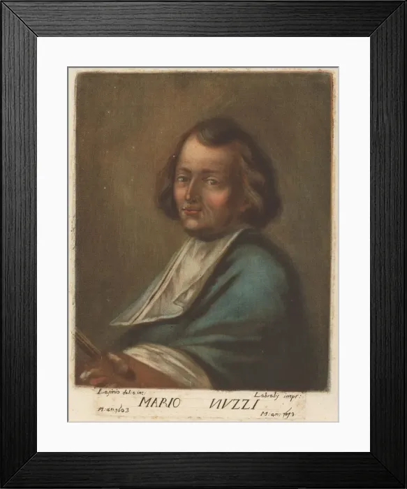 Framed Print : Mario Nuzzi, 1789. Creator: Carlo Lasinio Framed Print : Mario Nuzzi, 1789. Creator: Carlo Lasinio