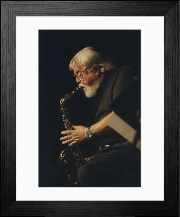 Framed Print : Bud Shank, North Sea Jazz Festival, The Hague, Netherlands, 2004. Creator: Brian Foskett Framed Print : Bud Shank, North Sea Jazz Festival, The Hague, Netherlands, 2004. Creator: Brian Foskett